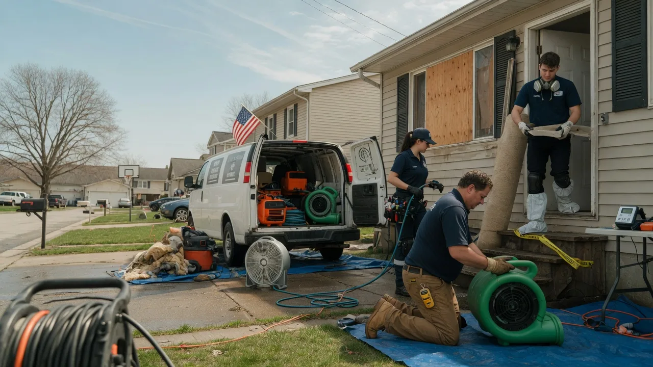 Water Damage Restoration in Kerens, WV near me